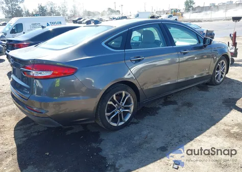 2019 Ford Fusion Hybrid Sel из США, поврежденный, VIN 3FA6P0MU1KR239942